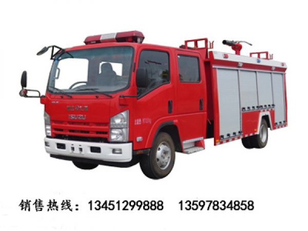 五十鈴單橋5噸水罐(泡沫)消防車(國五)